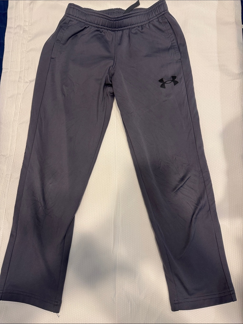 Under Armour Kids Charcoal Gray Athletic Joggers